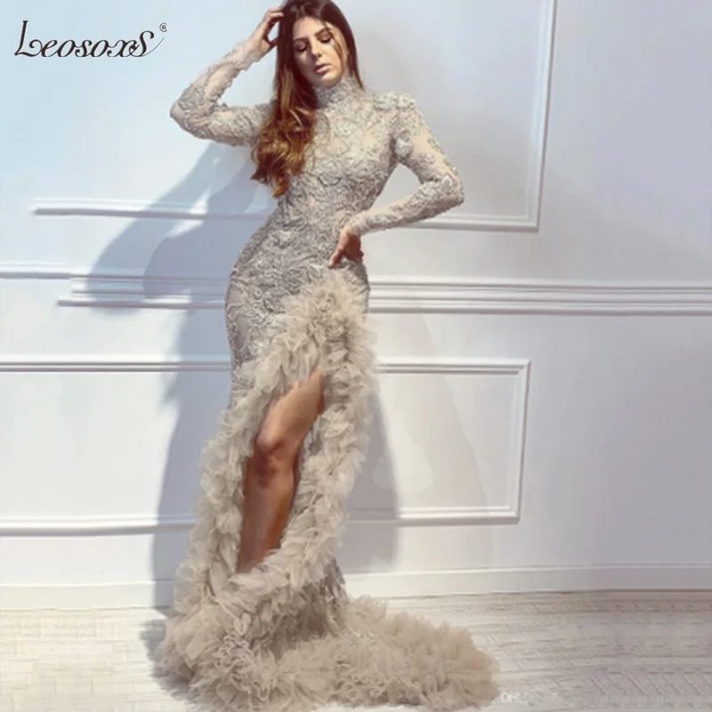 Золотое Сексуальное Женское Платье новинка 2021 роскошное длинное платье Русалка