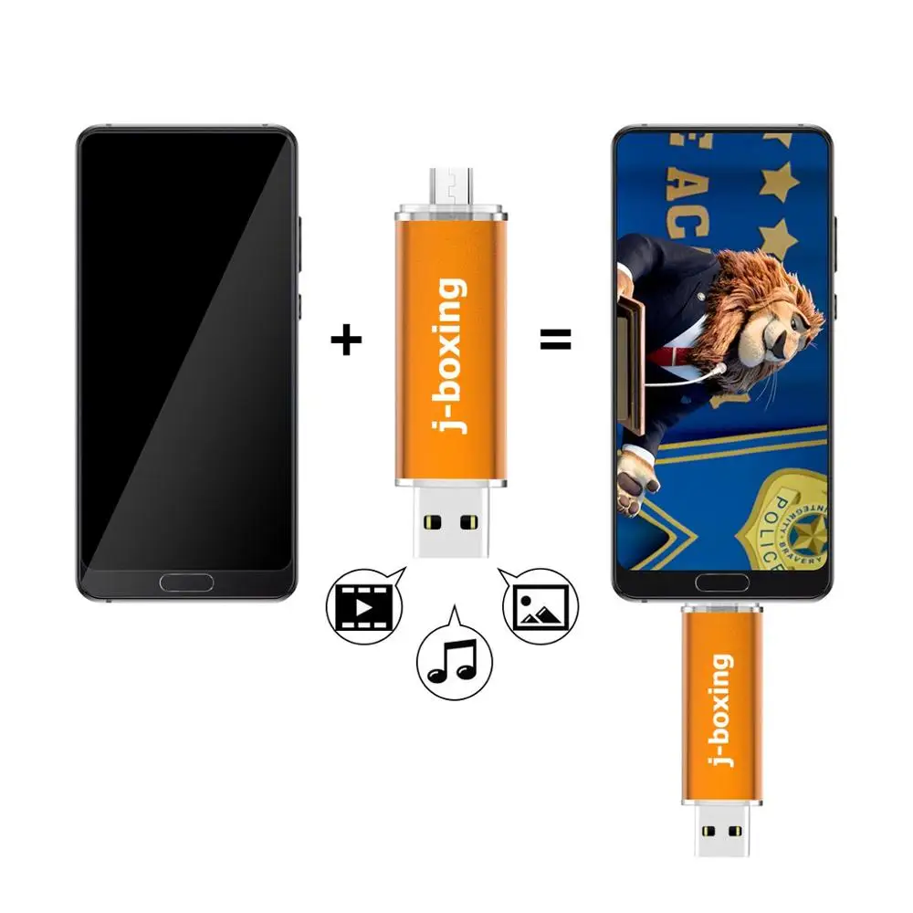 5X8 ГБ 32 OTG USB флеш накопитель с двумя портами карта памяти 16 Гб 64 прямоугольная otg