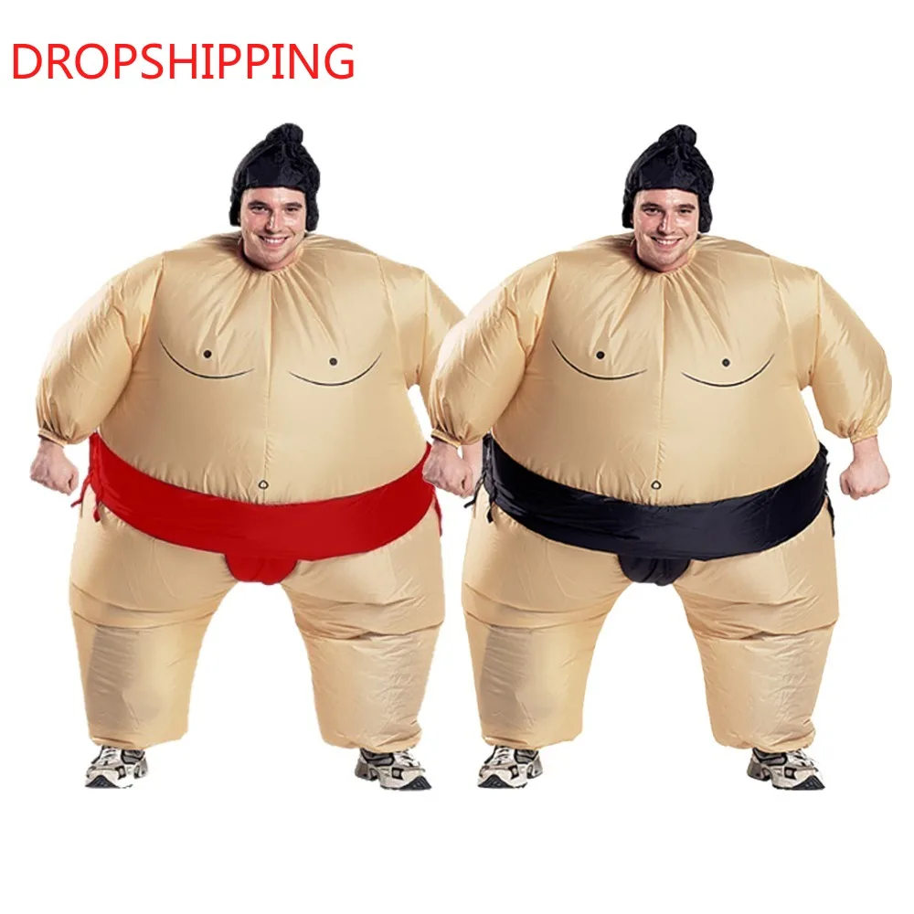 Надувной Косплей костюм для взрослых 2 цвета|costume halloween|inflatable sumocosplay costume |