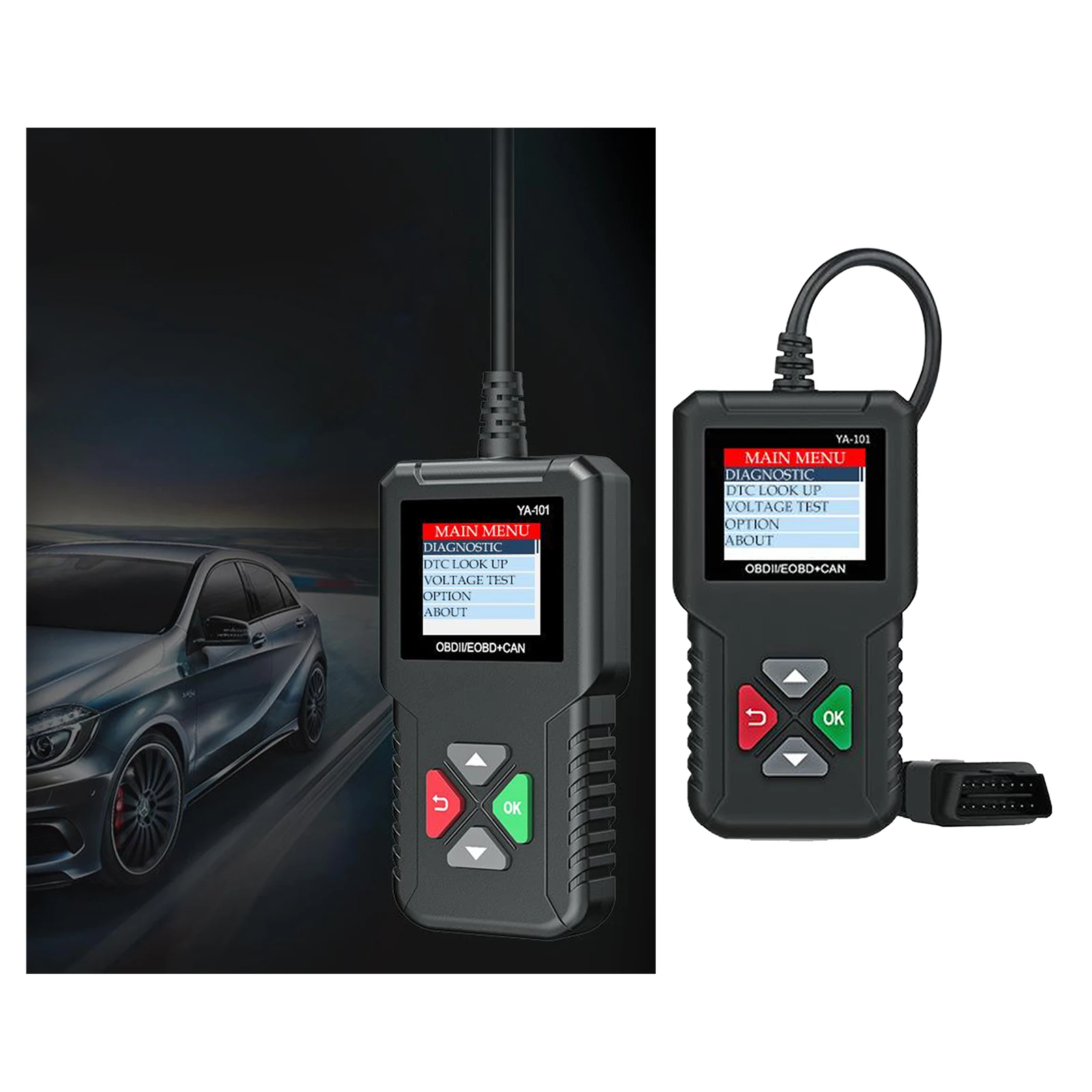 

Portable Automotive OBD Code Reader Scanner Control Machine