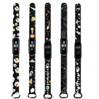 Силиконовый сменный ремешок Mi Band 6 5 4 3, Модный трендовый браслет из ТПУ для Mi Band 4 5 6