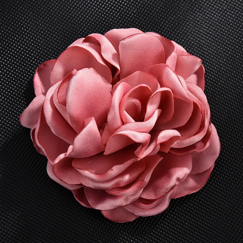Корейские большие тканевые Броши с розами ювелирные изделия Художественная