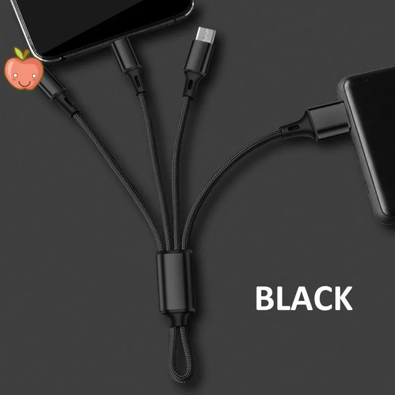 Usb-кабель для зарядки и передачи данных 3 в 1 | Мобильные телефоны аксессуары