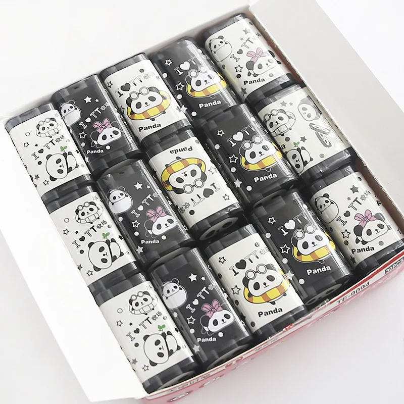 Милые ластики с пандой мини животные Резиновые ученики корейская мода