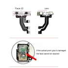 I2C Face ID Ремонт оптических линз оригинальный клей резиновая запасная часть для прокладка для iPhone X-12 Pro MAX точечно-матричный модуль инструмент для ремонта