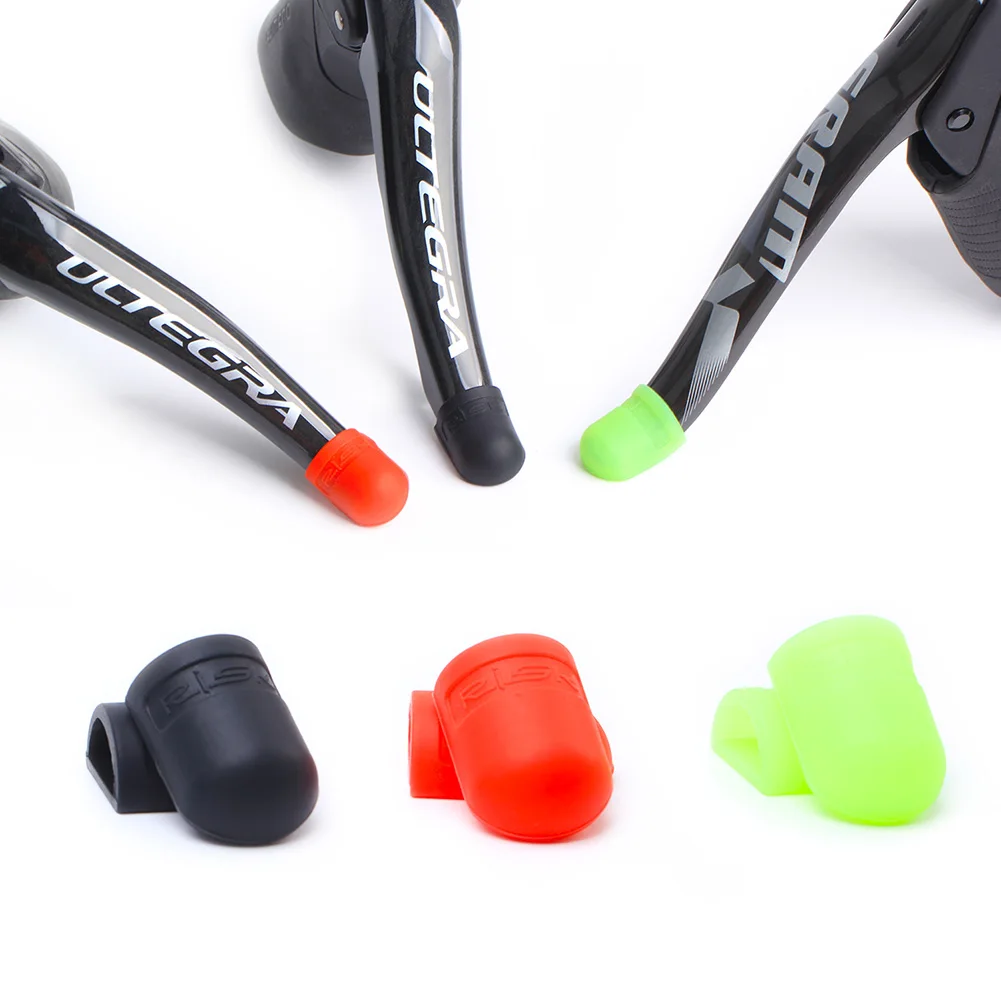 

1 Pair RISK Brake Shifter Lever Cover Silicone Handle Protector Mountain Bike Non-slip Protection Sleeve Mtb Bicycle Accessories