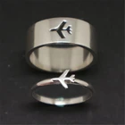 1 пара модных открытых кольца в стиле хип-хоп панк для пар, кольцо в форме сердца с молнией, повседневное обручальное кольцо для вечеринки