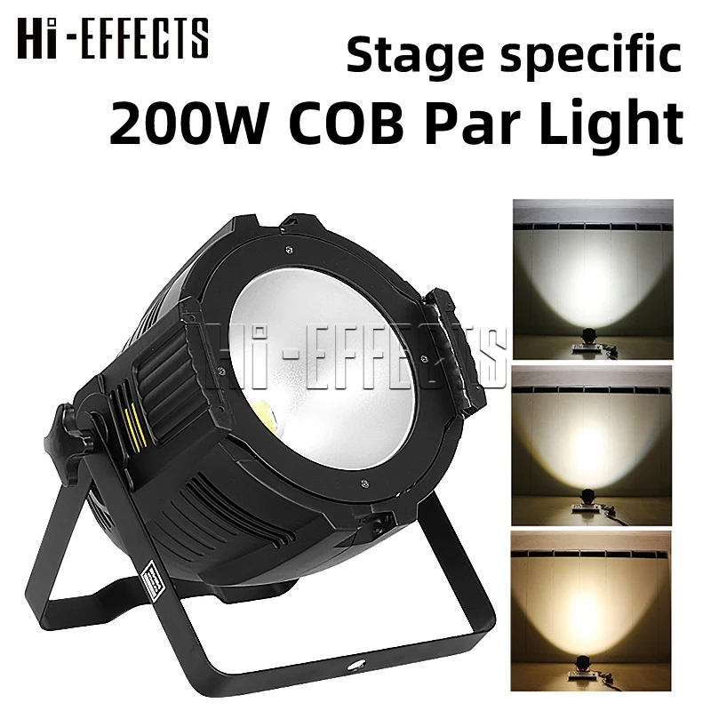 Aluminium 2 IN 1 COB 200W Par LED Stage White/Cold White Light For Professional DJ DMX Control | Лампы и освещение