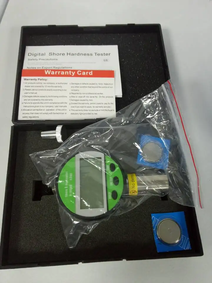 

Portable Shore A Rubber Hardness Tester