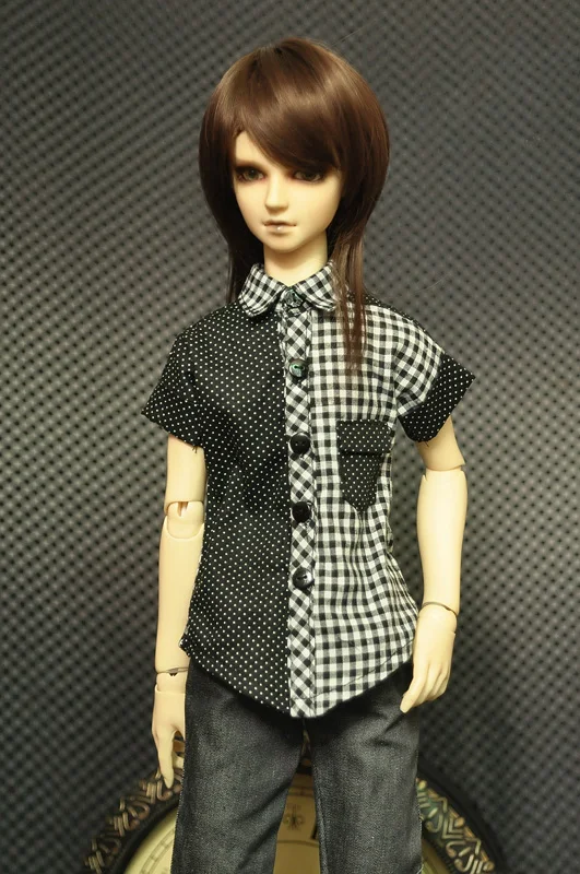 Одежда для куклы 1/6 1/4 1/3 BJD рубашка с коротким рукавом аксессуаров BJD/SD ID72 дядюшка.