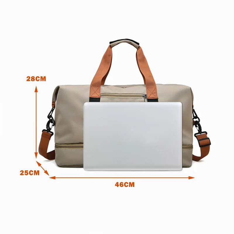 Спортивная сумка на плечо для мужчин и женщин Большая водонепроницаемая