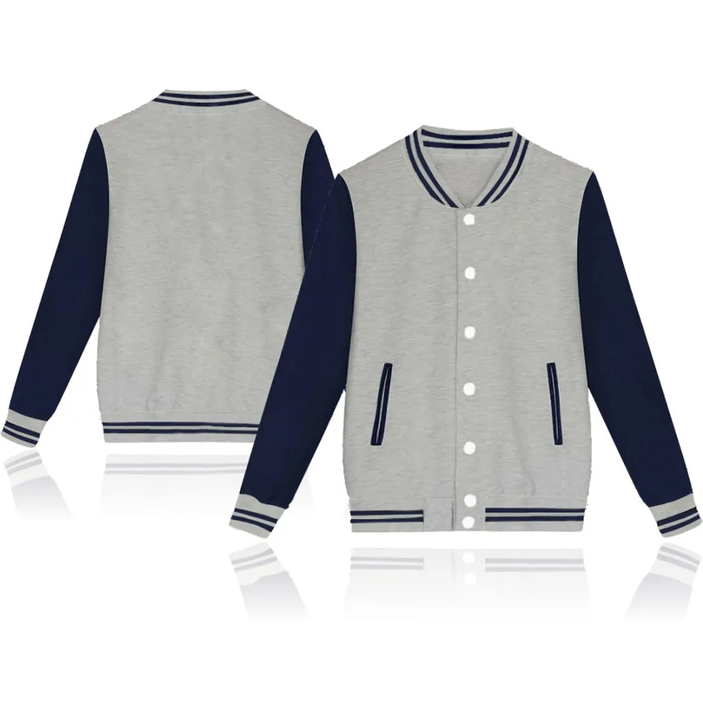 Мужская ветровка модная Для мужчин на осень новая мода Slim Fit Колледж Повседневное Для Мужчин's топ со стоячим воротником куртка, пальто, свитер, куртка