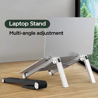 high quality lightweight laptop cooling stand plastic vertical foldable tablet stand bracket laptop holder for macbook