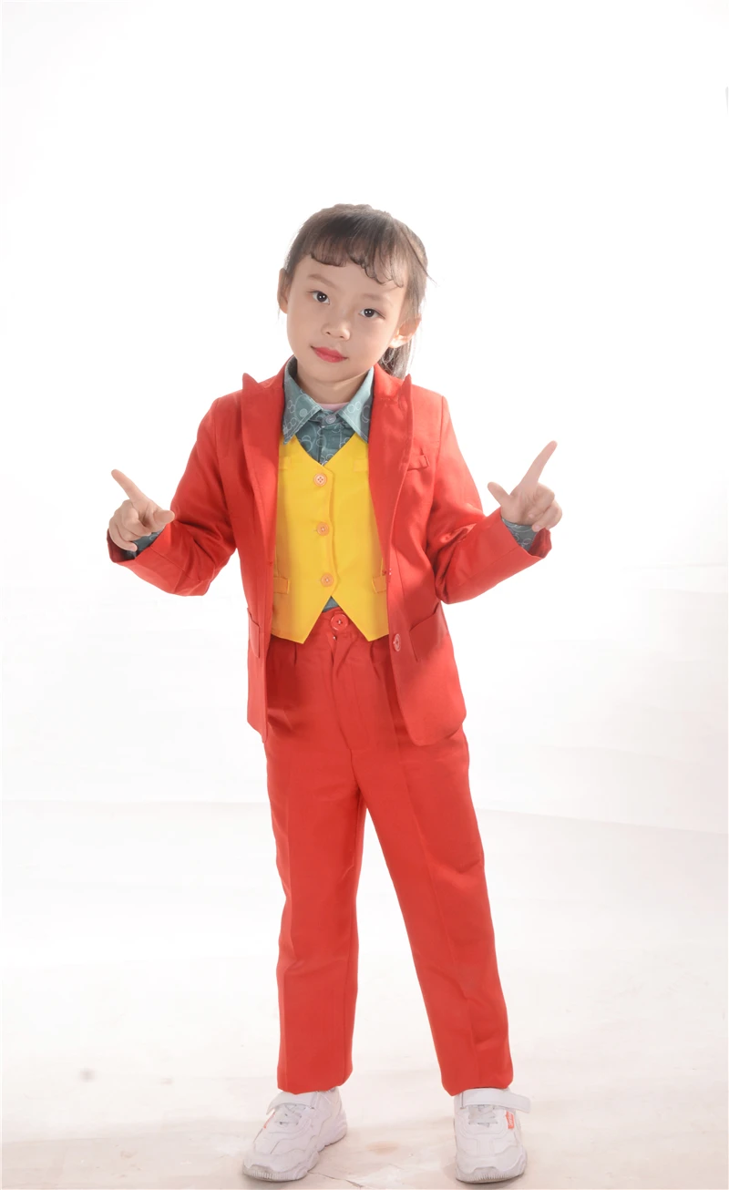 

Movie Joker Joaquin Phoenix Arthur Fleck Cosplay Costume Halloween Costume Suitable for adult and child size