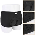 Велосипедные шорты унисекс, черные, удобное нижнее белье, шорты с гелевыми вставками 5D, размер S-XXXL