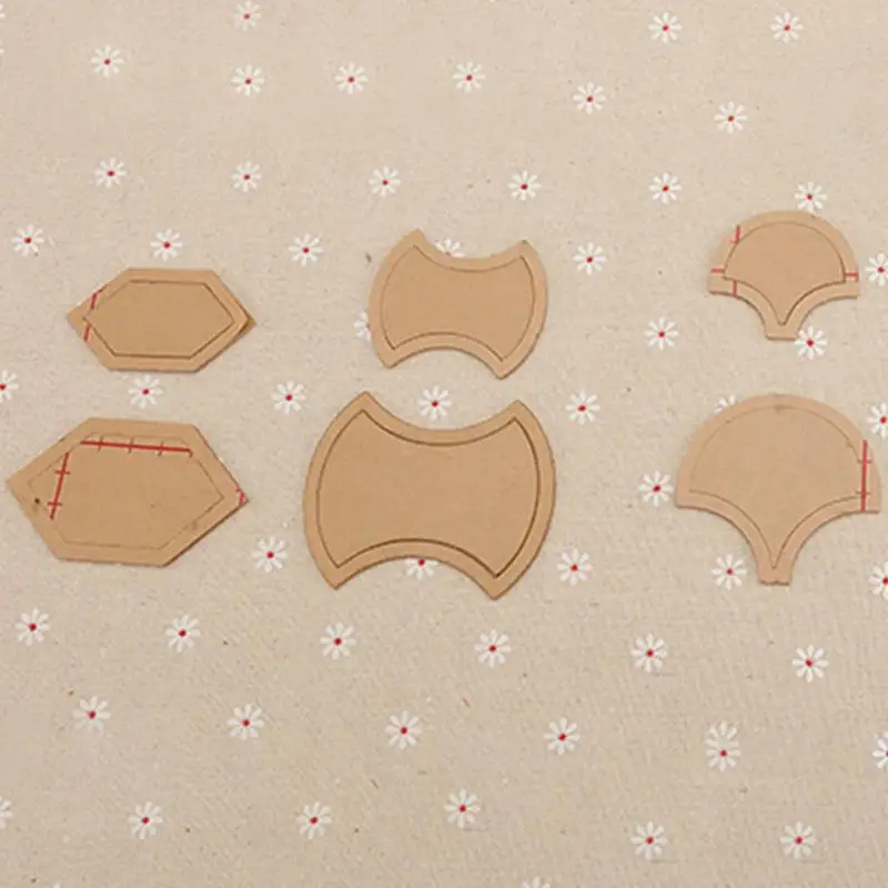 Набор из 27 многоразовых лоскутных шаблонов для шитья рукоделия Аксессуары