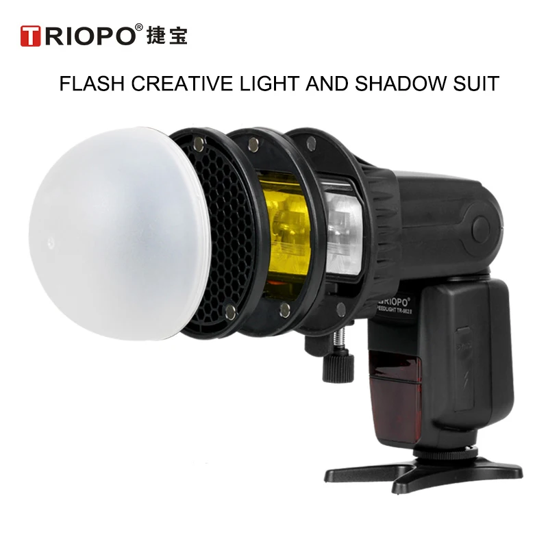 MagDome цветной фильтр отражатель сот фотоаксессуары наборы для GODOX TT600 TT520 V850 YONGNUO Flash