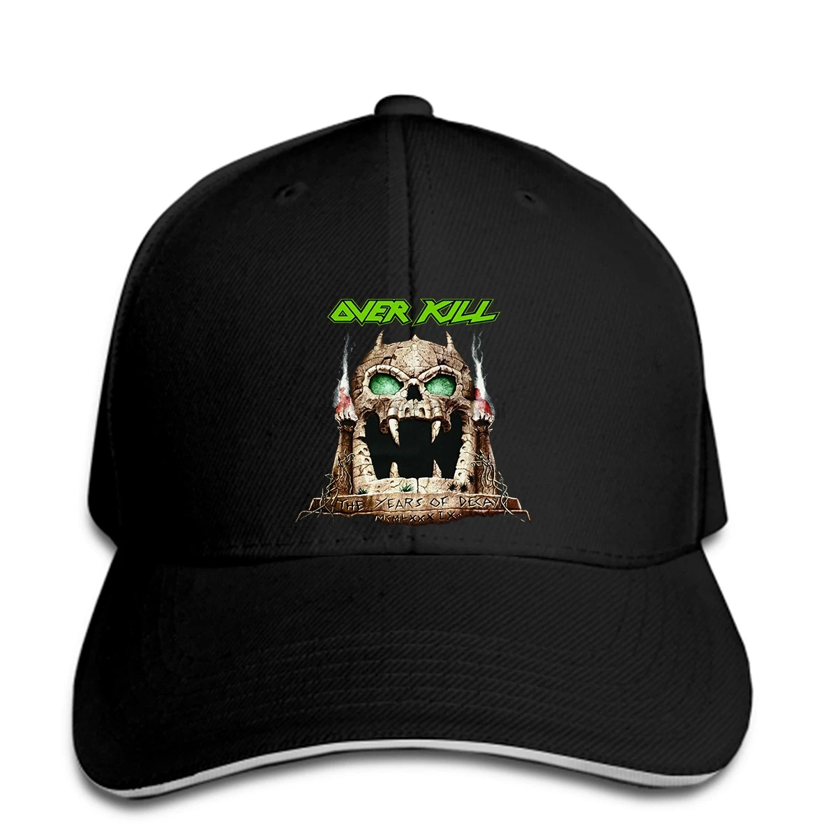 

Baseball cap Overkill Years of Decay 1989 vintage vtg tour Reprint