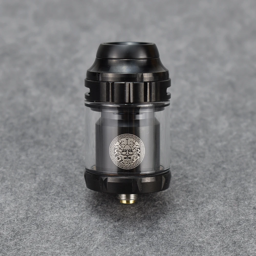 

Zeus RTA 25mm Zeus RTA X Mesh Atomizer 4.5ml / 3.5ml Capacity Dual Coils/Mesh Rebuildable tank