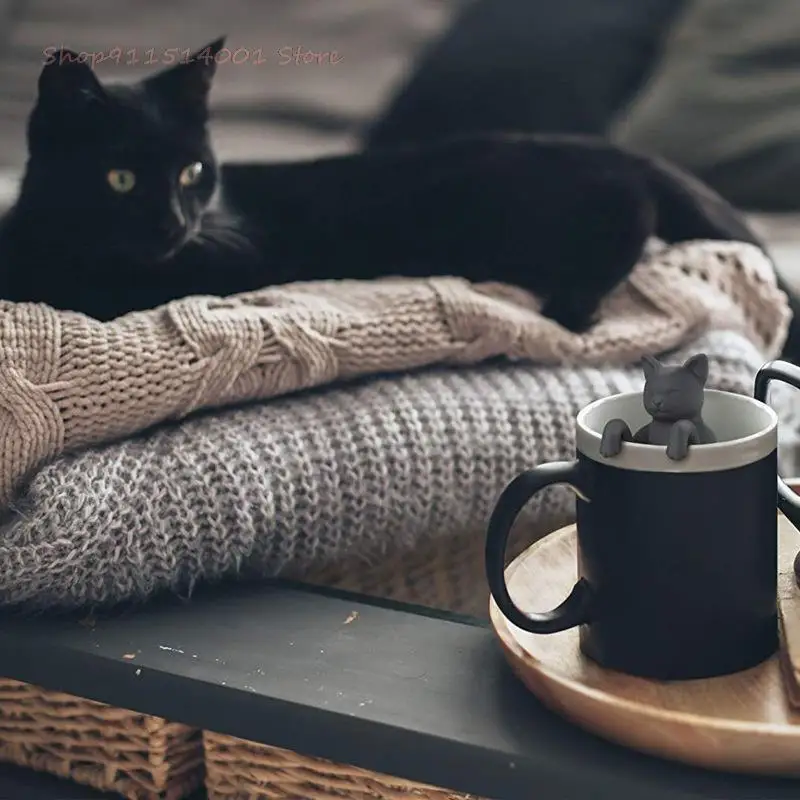 

Силиконовая чайная машина purrtea для кошек, утечка чая для кошек