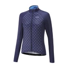 Велокуртка женская зимняя с длинным рукавом, на флисе