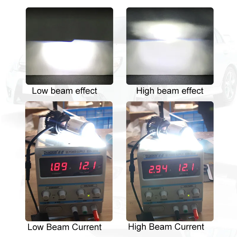 H4 светодиодный комплект для переоборудования автомобильных фар с