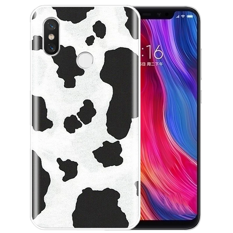 Белая черная коровья пятна символ рисунок силиконовая искусственная кожа для