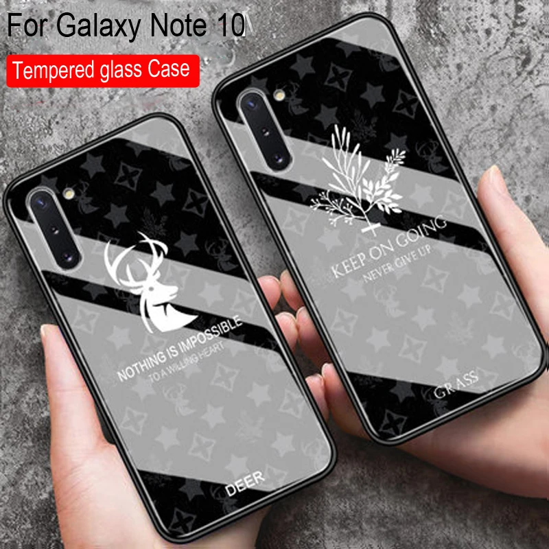 Ультратонкий силиконовый чехол белого цвета для samsung Galaxy Note 10 с градиентным