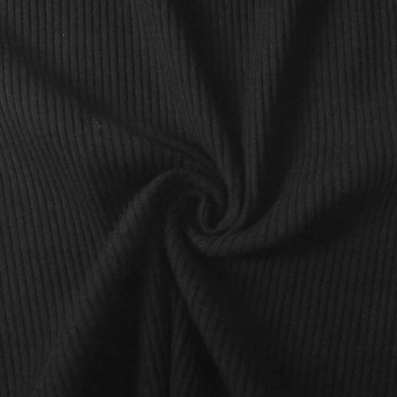 Повседневное трикотажное длинное платье в рубчик женское осеннее элегантное