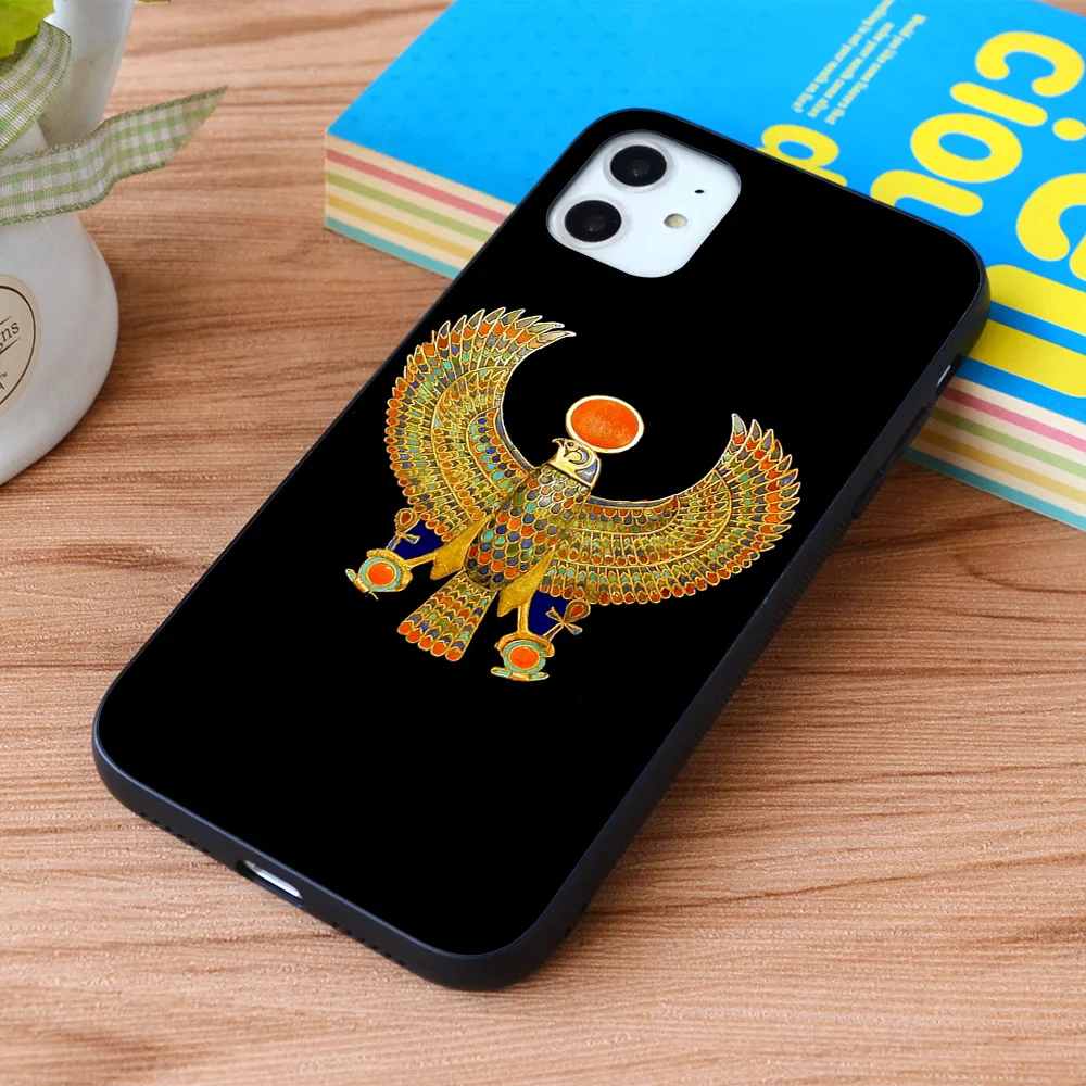 

For iPhone Bijou de la tombe de Toutankhamon (musée du Caire Egypte) Soft TPU border Apple iPhone Case