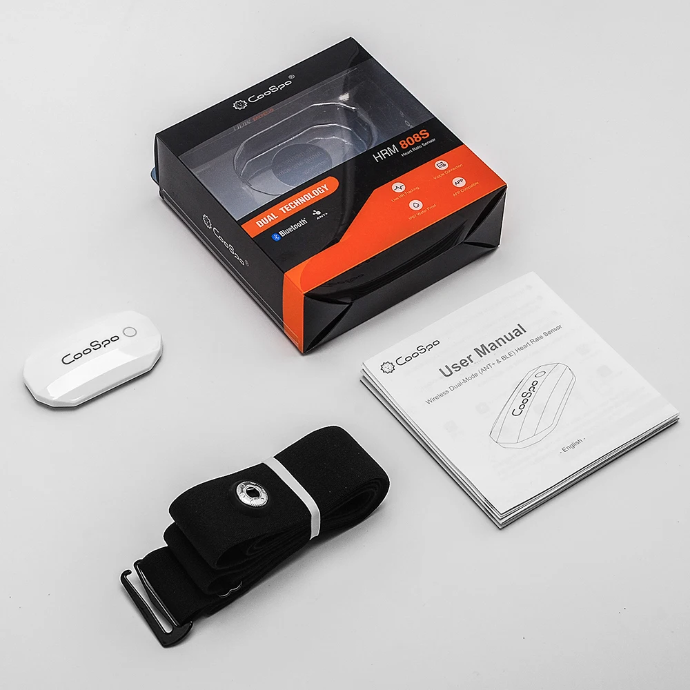Ремешок CooSpo для мониторинга сердечного ритма на груди Bluetooth 4 0 ANT + уличный фитнес