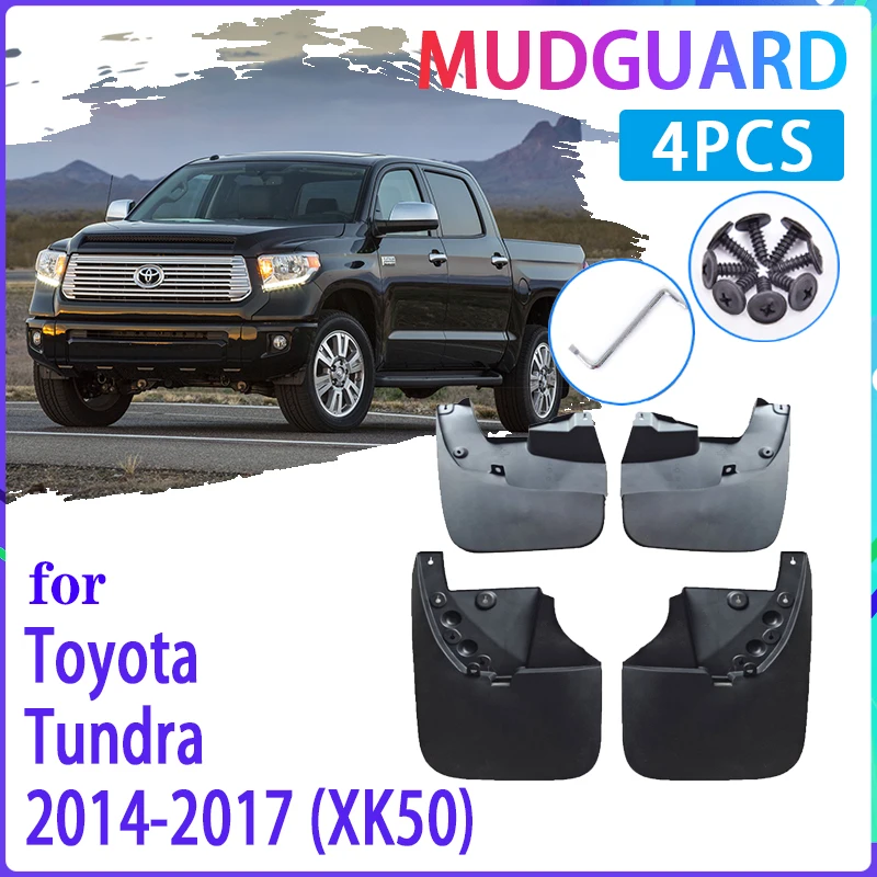 

Car Mud Flaps for Toyota Tundra XK50 2014 2015 2016 2017 Mudguard Splash Guard Fender Mudflaps Auto Accessories