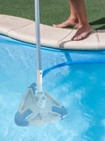 swimming pool cleaning brush triangle type manual vacuum tool pool bottom cleaning tools brush portable pool vacuum cleaner