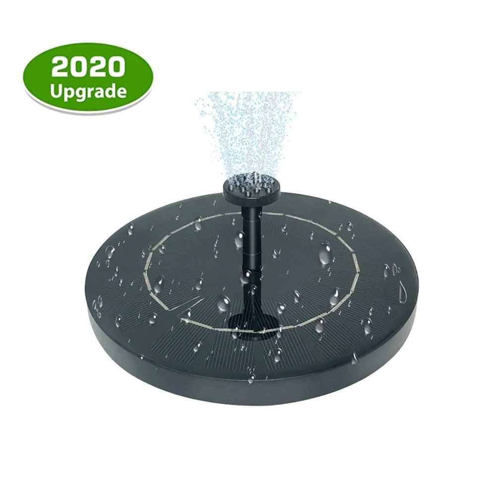 Наземный светодиодный фонтанный насос на солнечной батарее 2 4 Вт аемая