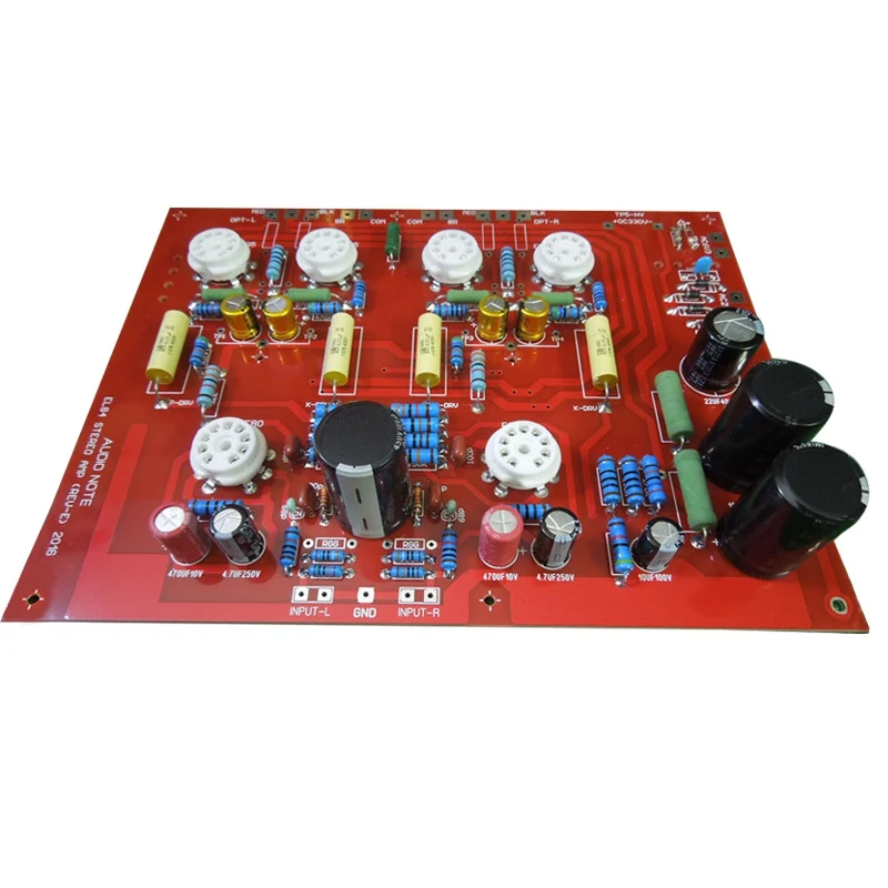 HiFi стерео EL84 трубка Push Pull усилитель мощности Аудио Amp PCB плата DIY Kit