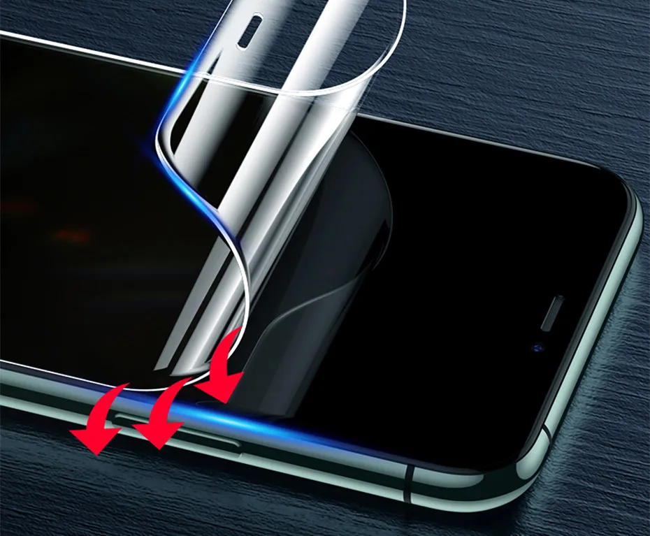 Гидрогелевая пленка 10 шт./лот для iphone 12pro max 7 6 6s 8 Plus защитная X XR XS Max 11 pro maxNot