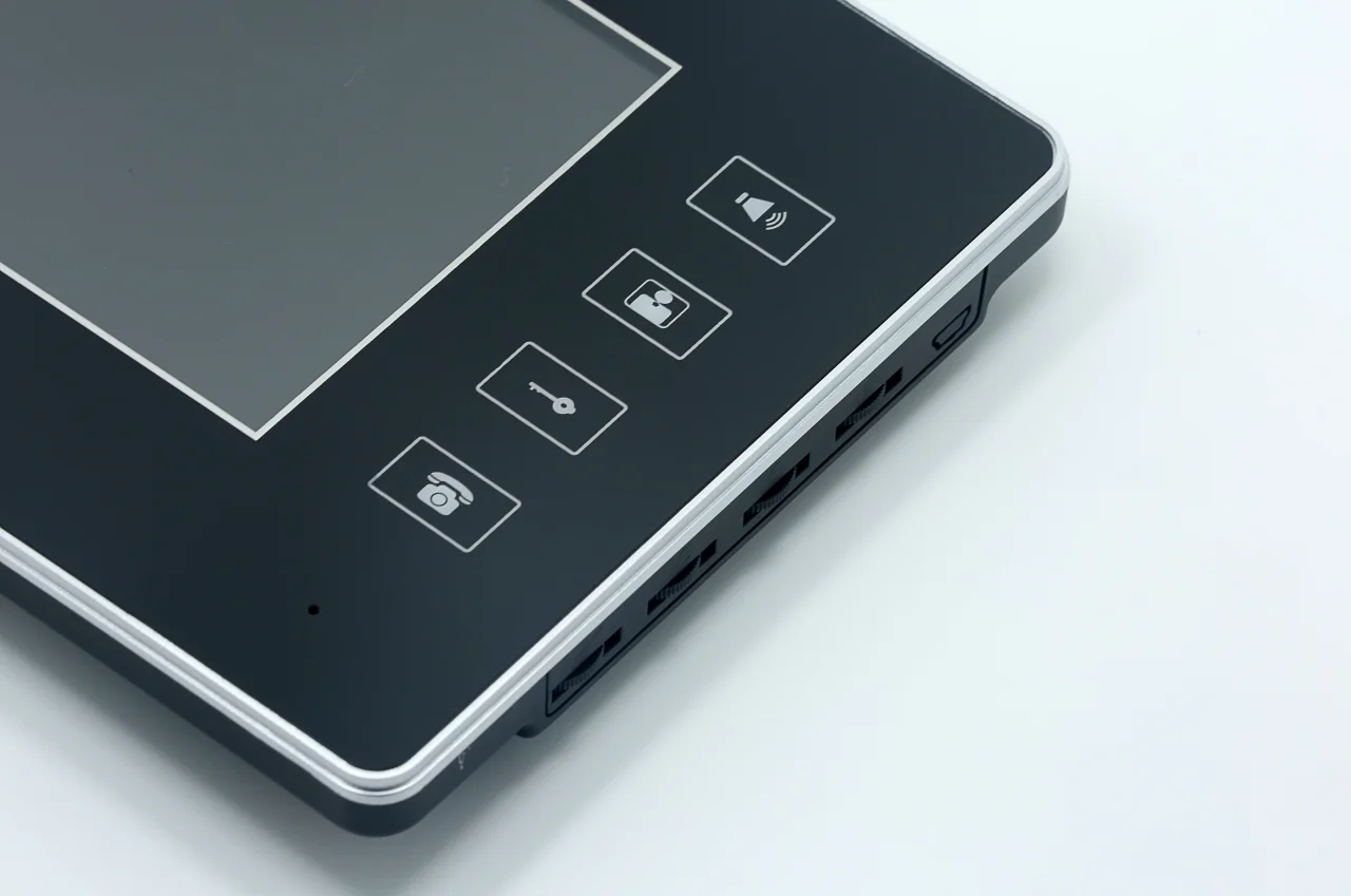 Video Door Phone Doorbell Wired Intercom System 7-inch Color Monitor and HD Camera with Release | Безопасность и защита