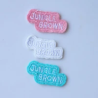 1 pcs 3d cute small english long letters patch for clothing sticker for boy girl diy patches t shirt badges