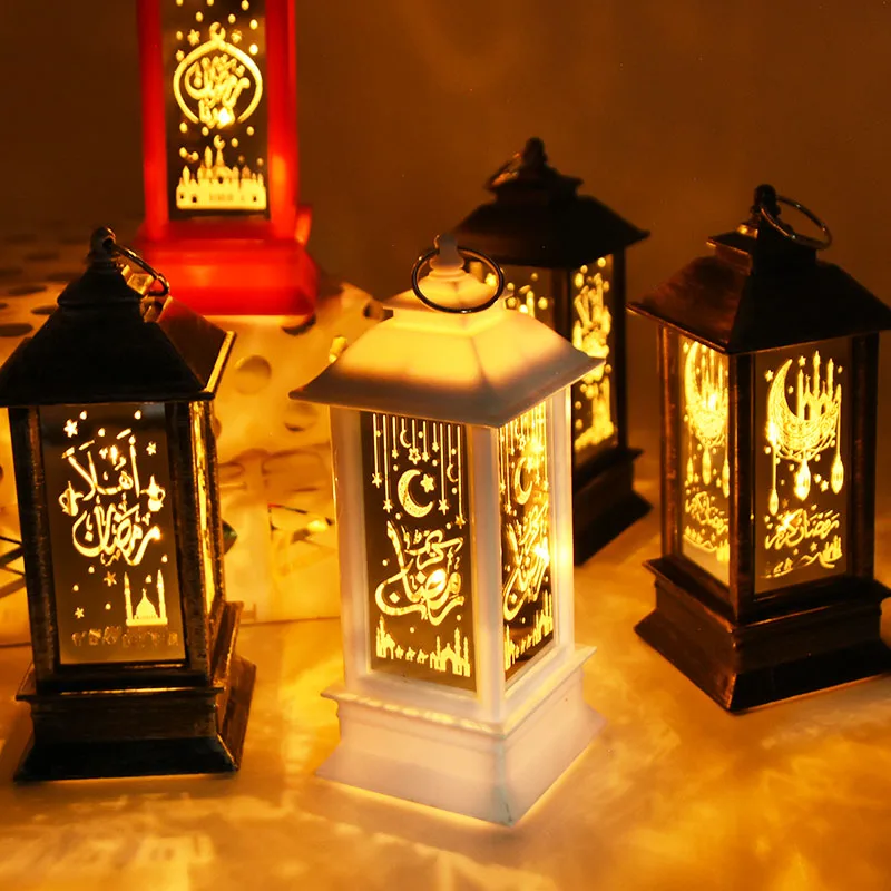 

Рамадан Карим, светодиодный фонарь, ветровые огни, украшения, ИД Мубарак, Исламская мусульманская вечеринка, украшение для домашней сцены, И...
