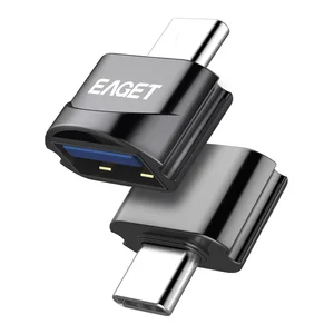 Адаптер EAGET EZ02-T Type-C Micro USB3.0, конвертер, адаптер USB Type C, поддерживающее оборудование для передачи данных с интерфейсом Type-C
