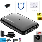 Ezcap301 HD 1080P 60fps TV Loop Out Mic In аудио видеозахват карта HDMI-совместимая с USB 3,0 коробка для потокового видео