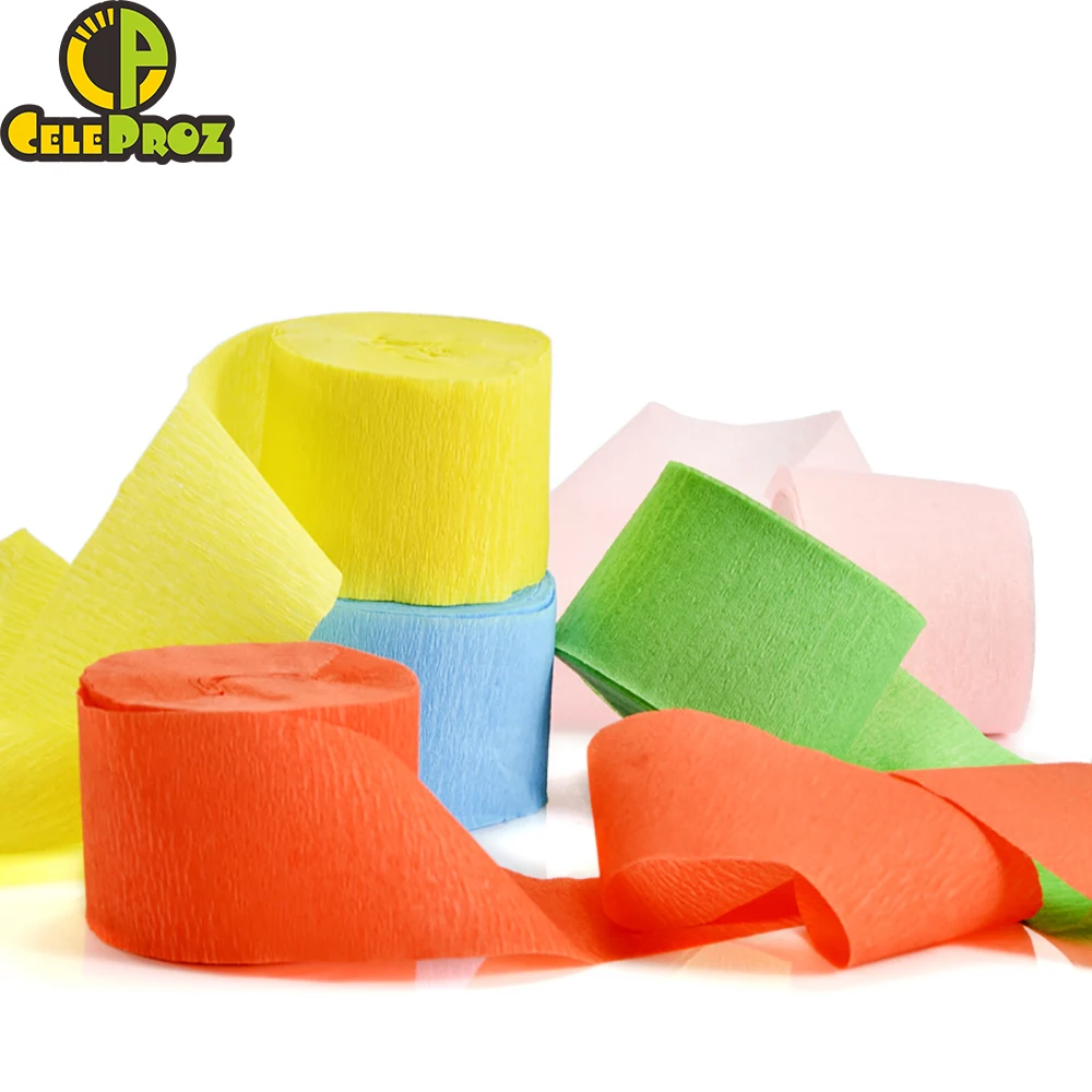 4 5 см * 10 м Креп бумага сделай сам оригами рулон смятой бумаги декор для свадебной