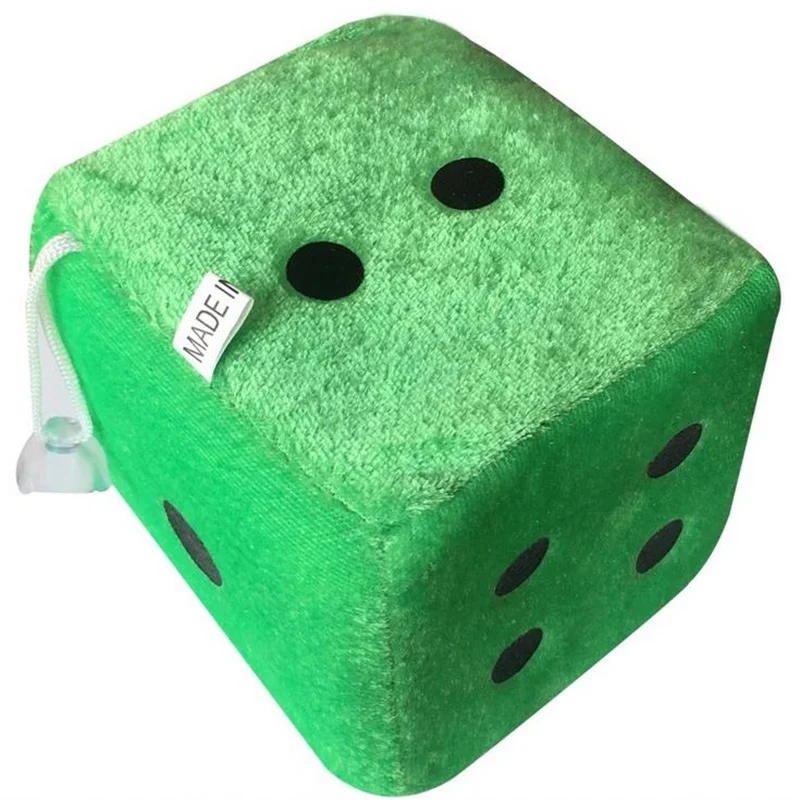 

10x10x10cm Creative Cube Dice Plush Toys Pet Dog Chew Toys for Cats Dogs Puppy Tooth Cleaning Playing Fun At Home