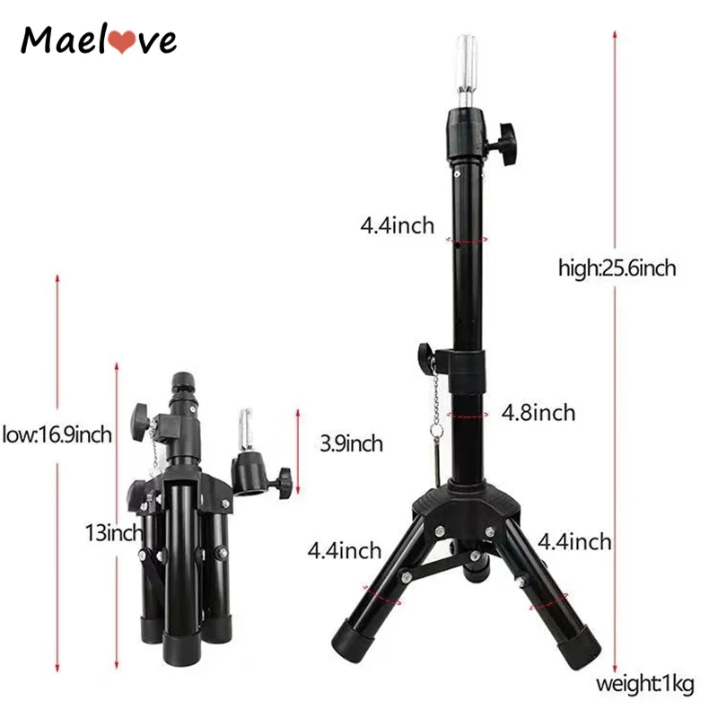 Штатив для парика манекен штатив инструменты укладки волос регулируемый