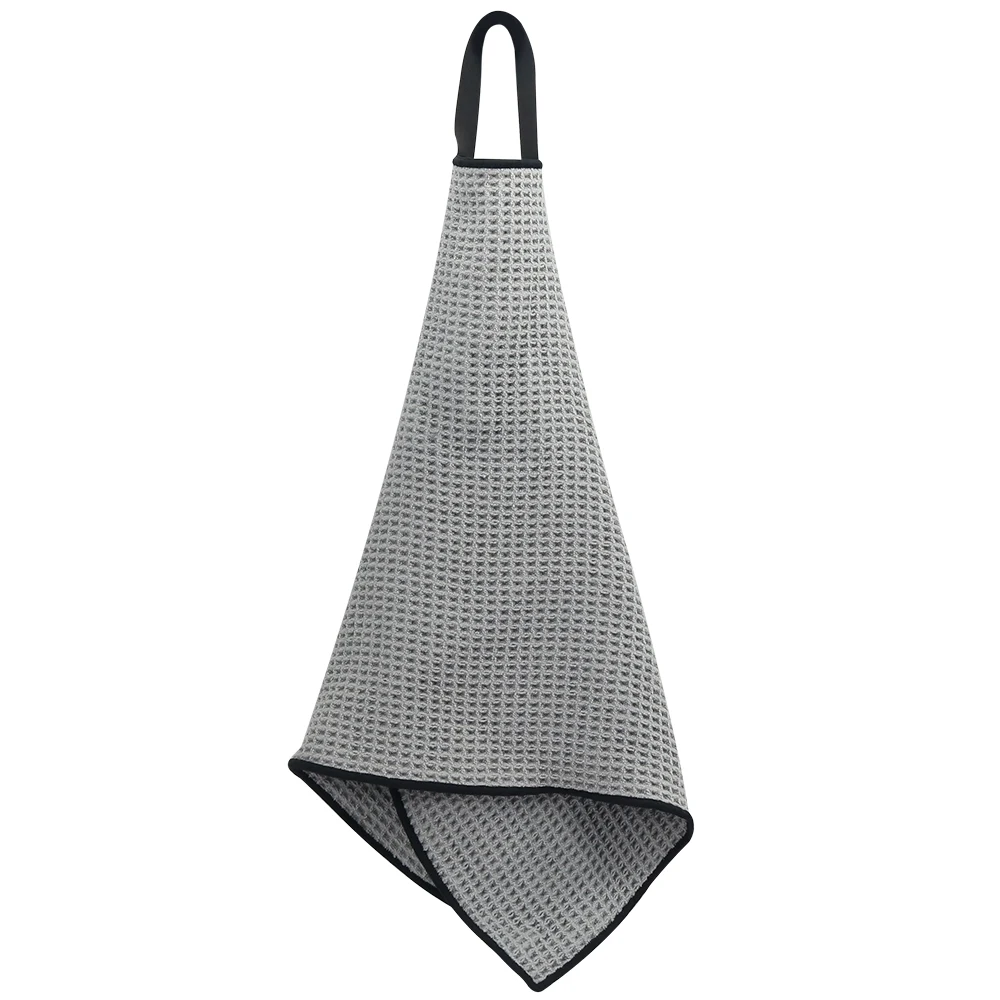 Полотенце для гольфа из микрофибры с вафельным покрытием|Перчатки гольфа| |