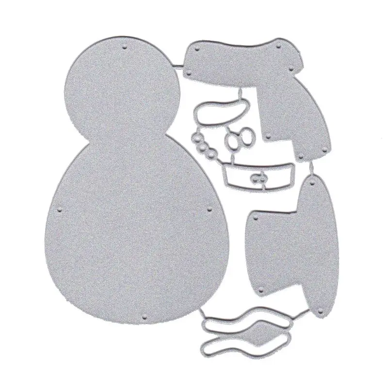 Рождественский снеговик металлические Вырубные штампы Фотообои|Вырубные