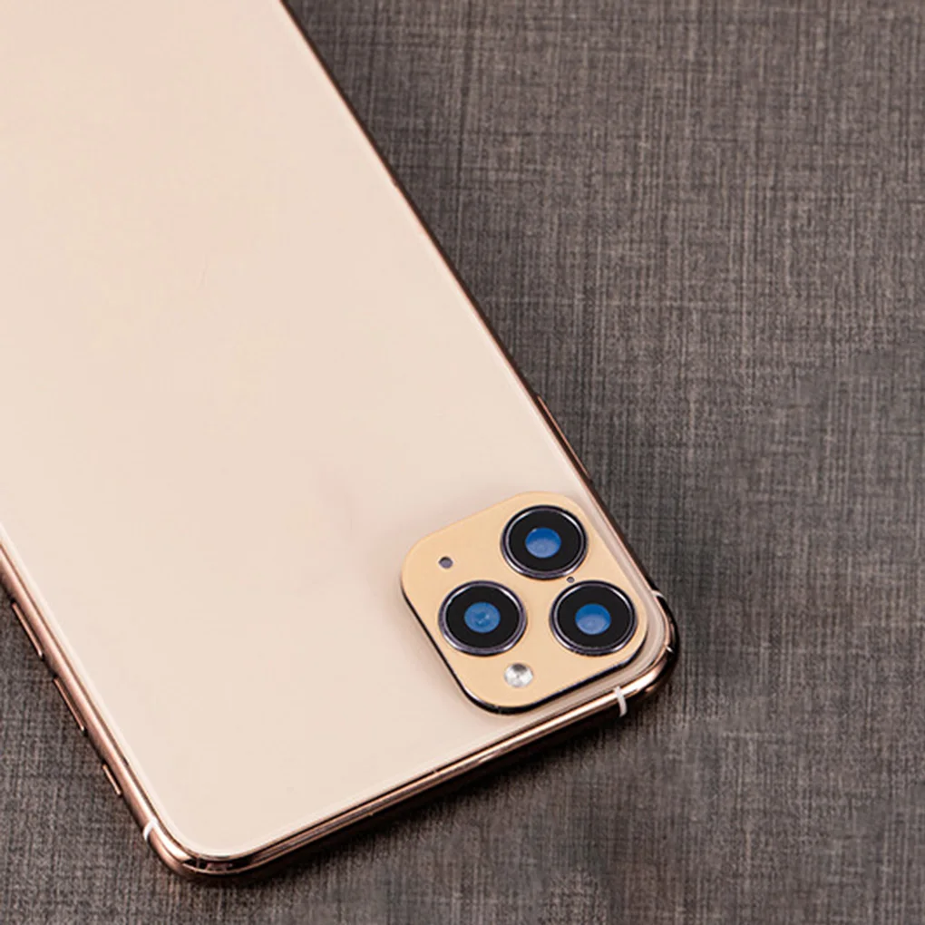 1/2 шт. для iPhone Apple iPhone X XS MAX секунд изменение для 11Pro для iPhone 11 PRO MAX наклейка на рассеиватель изменение Камера Защитная крышка