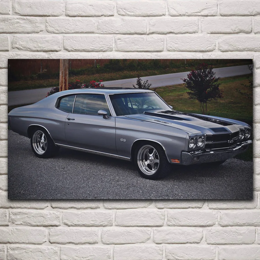 

Коллекция 1970 года, классические спортивные автомобили в стиле ретро, модная ткань, фотография, украшение для дома, гостиной, спальни KN302