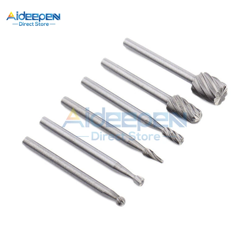 6 шт./компл. набор сверл из быстрорежущей стали для деревообработки|Абразивные