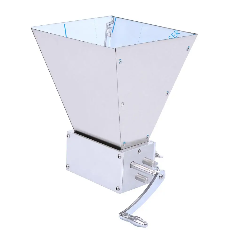 3 роликовая зерновая мельница из нержавеющей стали ячменная дробилка для солода